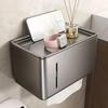 Waterproof Bathroom Tissue Rack Non Perforated Roll Paper Box  Bathroom Accessories