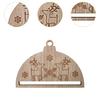 6Pcs Christmas Tree Decoration Pendant Xmas Tree Decor Pendant Crafts DIY Christmas Ornament