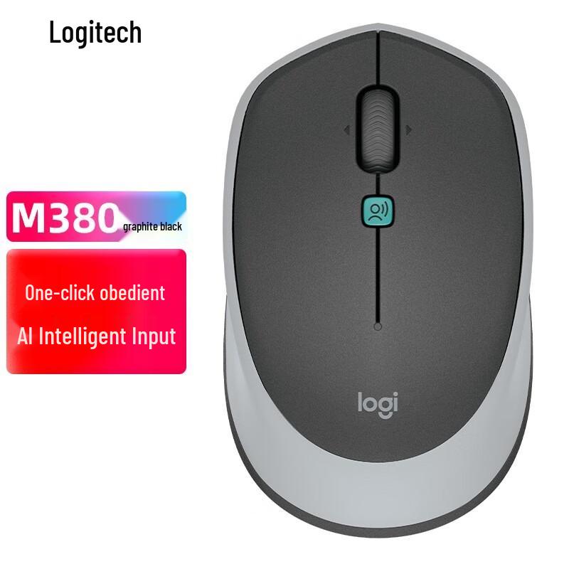 

Logitech M380 Wireless Office Mouse with Voice Input
