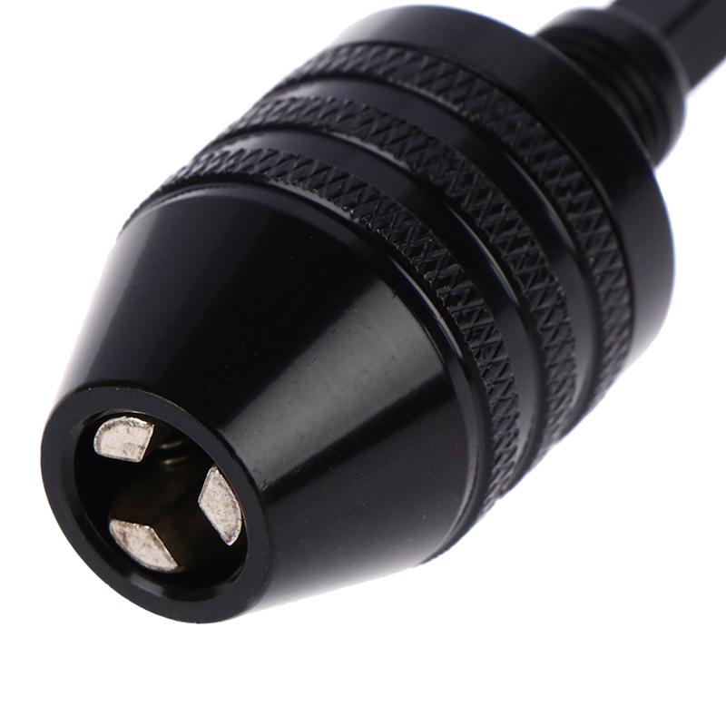 1/4'' Hex Shank Keyless Drill Chuck Quick Change Adapter Converter Drill Adapter