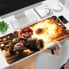 1Pc Mario Adventure Gaming Mouse Pad Keyboard Desk Mat Non-slip Rubber Lock Edge Waterproof Computer Mousepad for Office Home Decor Y1707