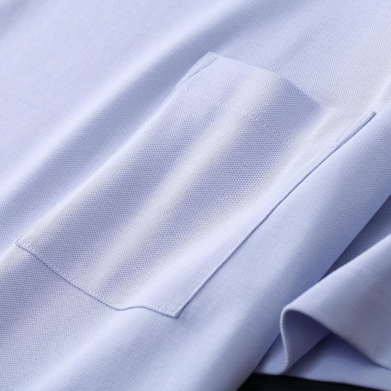 Men's Color Block Pocket White T-Shirt - Lightweight, Solid Summer Fashion Top