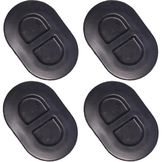 Floor Pan Drain Plug for Jeep Wrangler JK JL JT 2014 2015 2016 2017 2018  -2025,Drain Rubber Plug 4PCS and Tailgate Rubber Plugs 3PCS Floor Pan Body Wrangler Floor Plug (4pcs