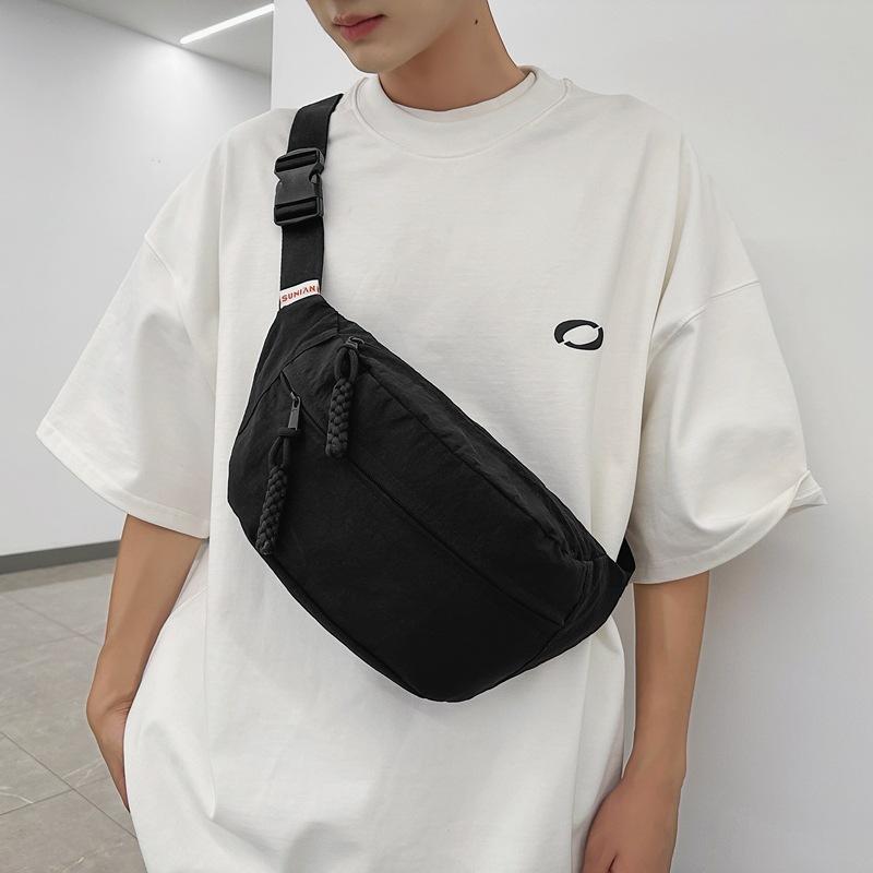 Breast Bag Women'S Small Satchel Shoulder Bag Small Backpack Men'S And Women'S Messenger Bags Sports Trendy Fanny Pack Women'S