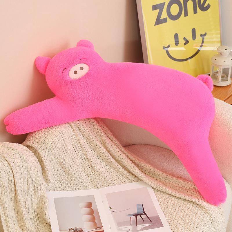 

Dopamine Pig Strips Doll Long Strip Pillow Girl Sleeping Rag Doll Doll Leg Clipping Bed Gift Plush Toy 100cm