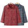 Women's Floral Print Long Sleeve Shirt Blouse