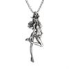 Vintage Punk Invertiertes Pentagram Satanisches Ziegen-Halskettenanhänger für Männer Einzigartiger Heidnischer Amulett-Schmuck