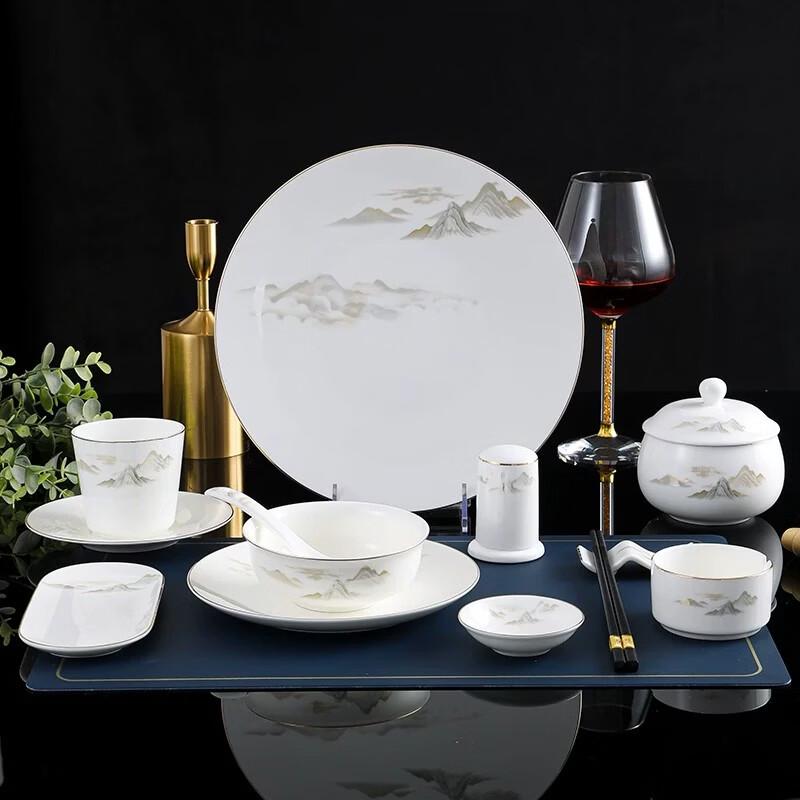 New Chinese Style Ceramic Tableware Collection