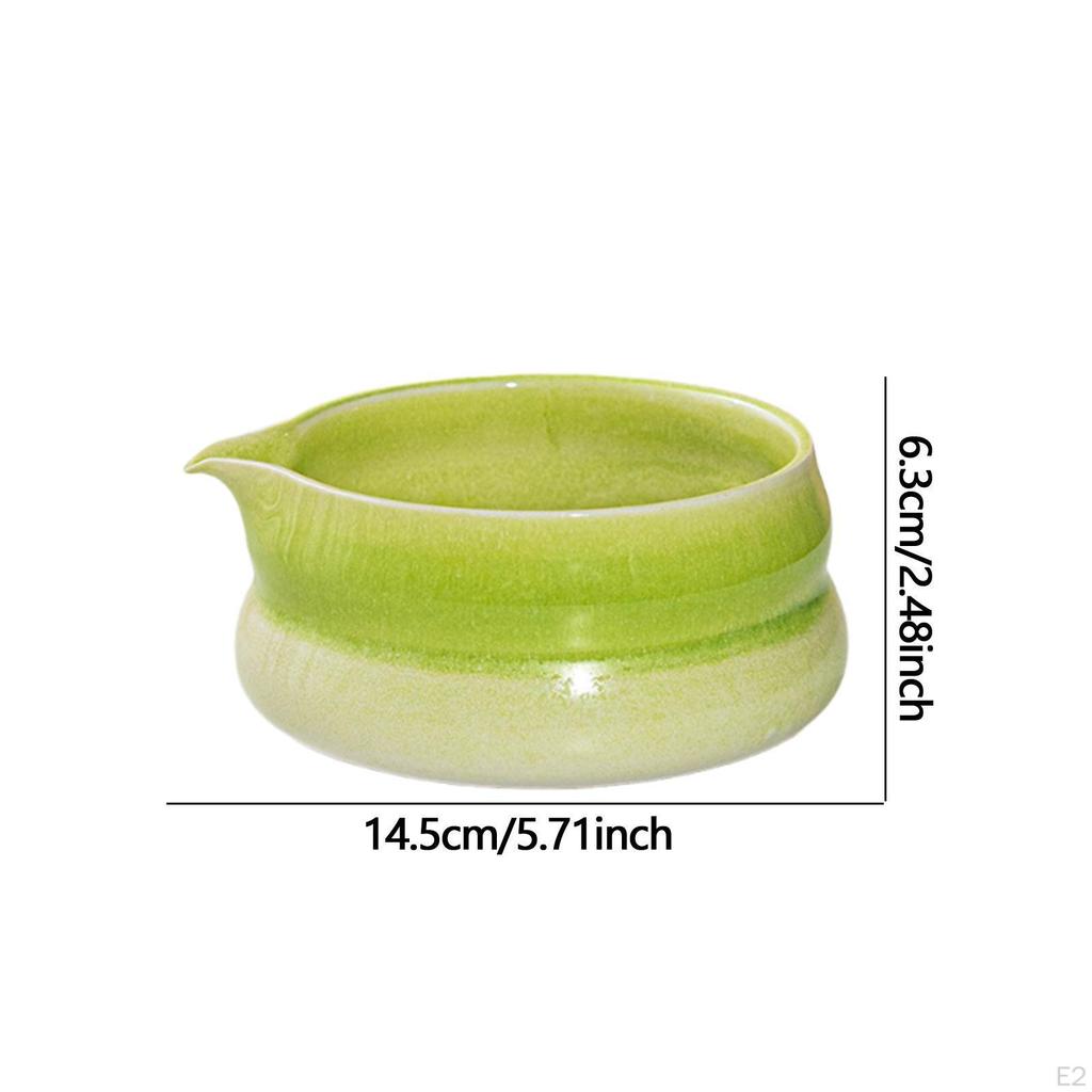 Ceramic Bowl Traditional Porcelain Handcrafted Elegant Unique Tea Making Tableware for Kitchen