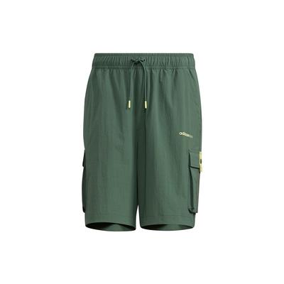 Neo Cargo Pocket Woven Sports Shorts Men Bottoms Green H45166