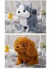 Electric Plush Dog Toy: Barking, Walking, Tail-Wagging Puppy for Children