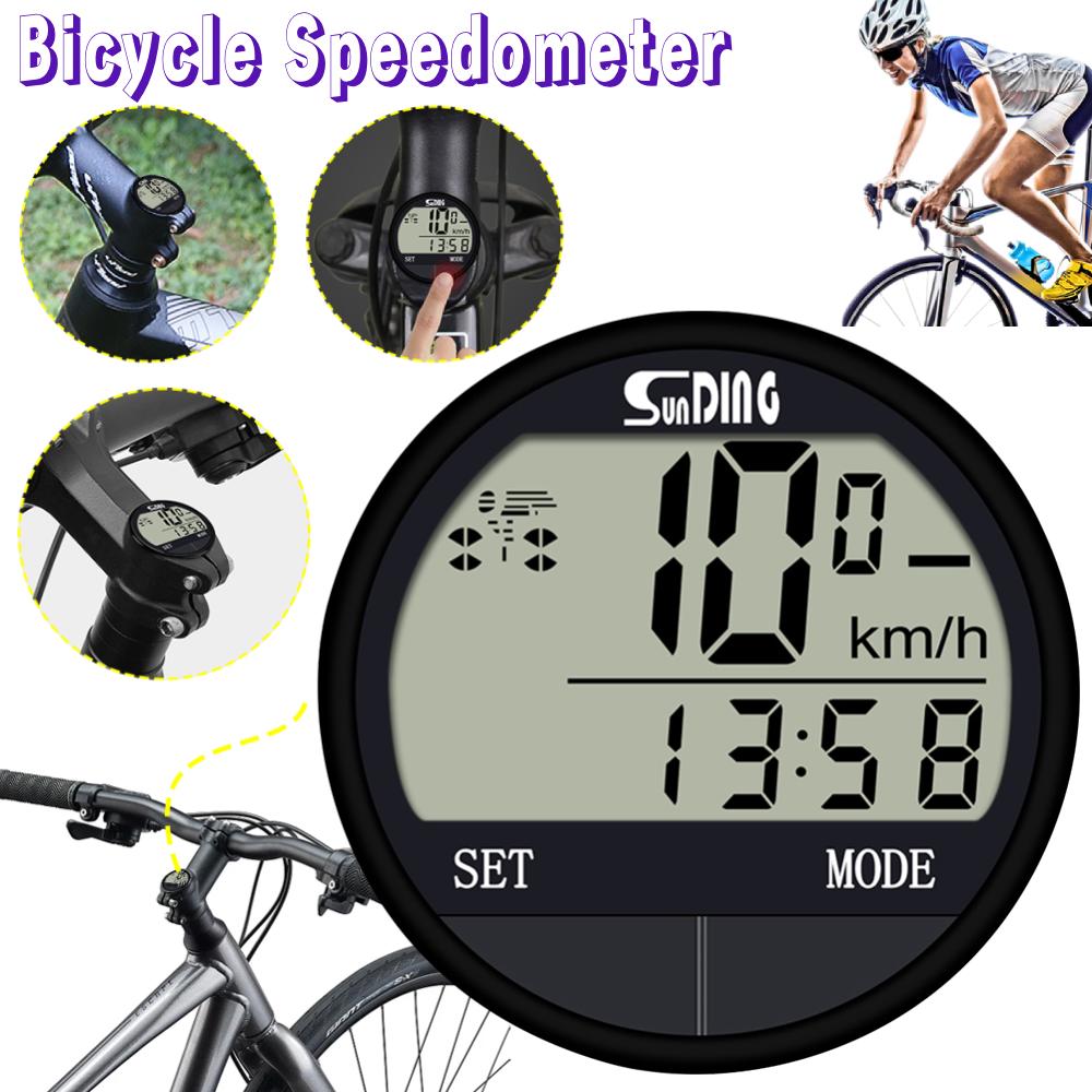 Bicycle Speedometer Bike Computer Bike Odometer Cycling Computer for Road Bike MTB for Teens Bikers Outdoor Cycling