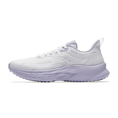 Zapatillas básicas para correr cómodas versátiles antideslizantes transpirables duraderas de corte bajo casual para correr mujer zapatilla blanca morada 922525571-1