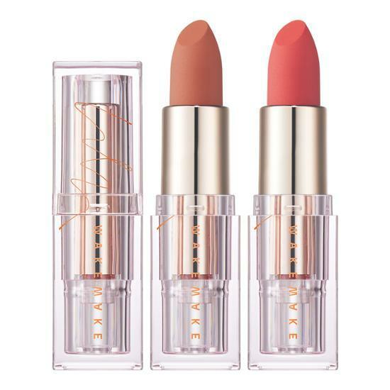 WAKEMAKE Nudy Velvet Lip 3.5g #04 Go Go Coral