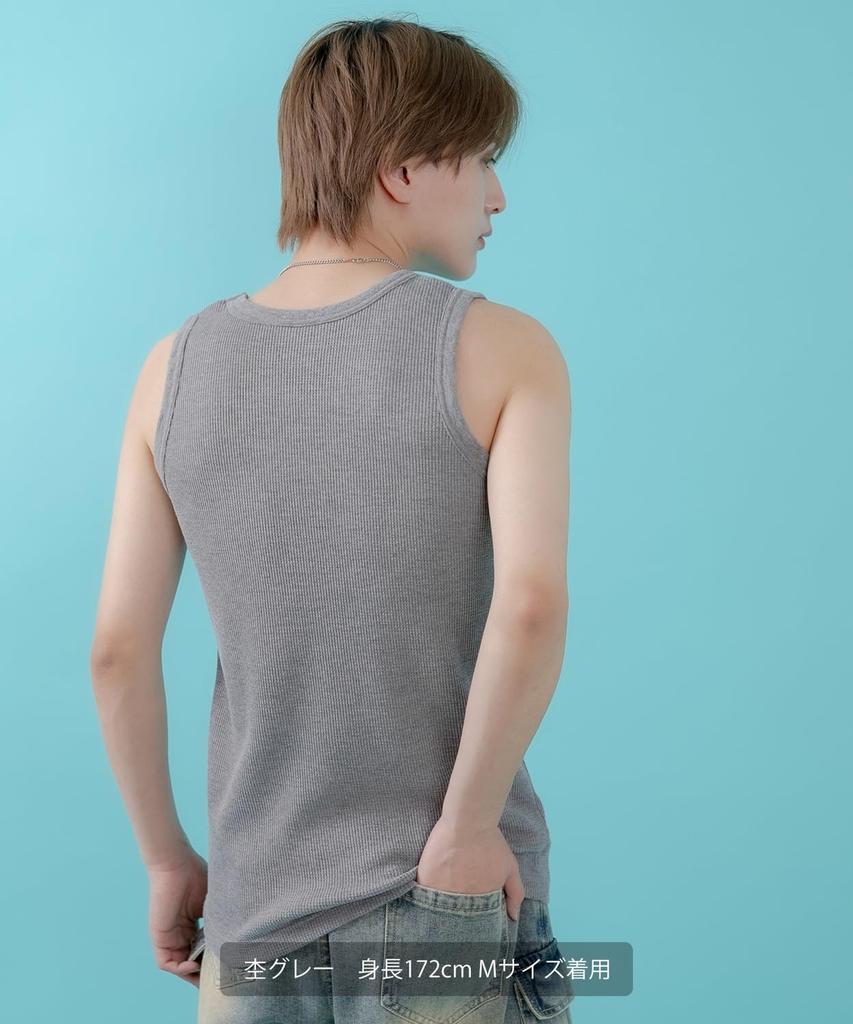 [IMPROVES] [SIDEWAYSTANCE] Waffle Tank Top
