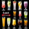 High-End Glass Beverage & Cocktail Cup