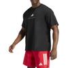 Adidas T Shirts Unisex Black Crew Neck KS8551