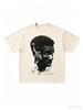 Giannis Antetokounmpo Signature Portrait Tshirt Basketball Star Graphic Print Short Sleeve Tee Unisex Sports Streetwear Tops