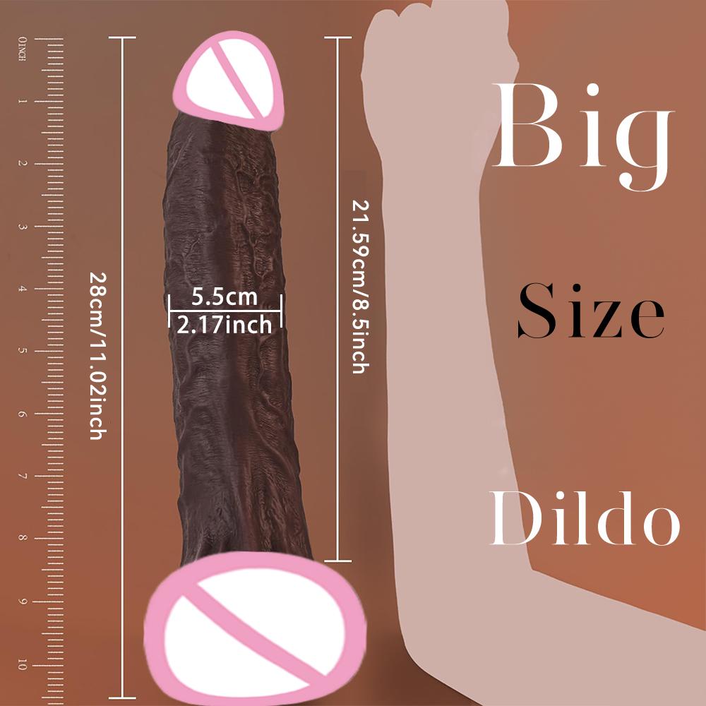 Realistischer Schwanz Silikon Dildo Penis Mit Starkem Saugfuß Hoden Adern Für Analspiel Erfahrung Erwachsenen Sexspielzeug Für Frauen