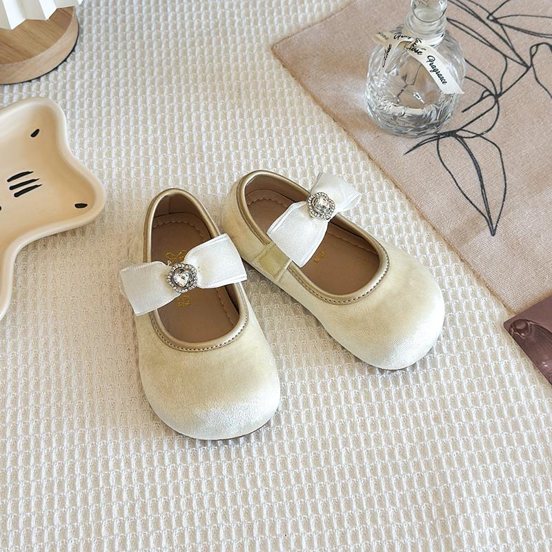 

Spring New Girls Leather Shoes Butterfly Bow Girl Princess Shoe Soft Soled Girls Shoe Child Performance Shoe Fashion Kids Shoes 38