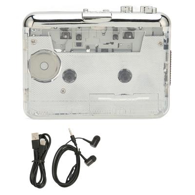 Κασετόφωνο Κασετόφωνο σε MP3 player με υποδοχή ακουστικών 3,5 mm Συμβατό με για OS X και