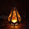 Halloween Lantern Lights Witch Pumpkin Castle Lantern Lamp Ornament Decorations Centerpieces For Yard Garden Camping Porch