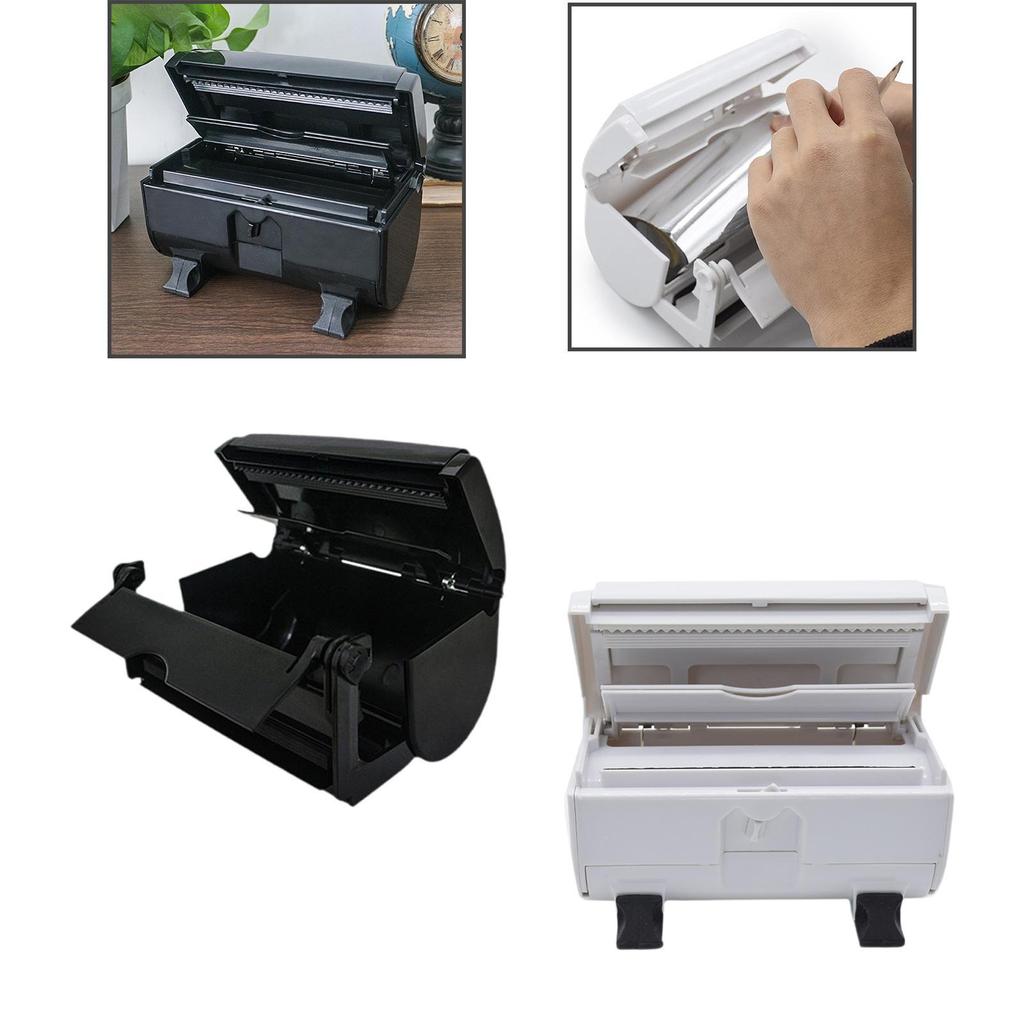 Hairdressing Foil Dispenser Cutter Lightweight High Temperature Resistant for Hair Salons Cutting Tool Versatile 17x10x10cm