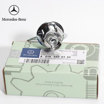 C200 E300 Heiß 2026 1 Stück 44mm 3D Metall Blau Chrom Stern Motorhaube Haube Logo Emblem Abzeichen für Mercedes Benz W202 W203 W204 W208 W210