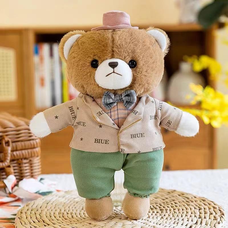 Cute Love Bear Teddy Bear Couple Little White Rabbit Couple Giving Birthday Gifts To Men and Women Valentine's Day Partner
