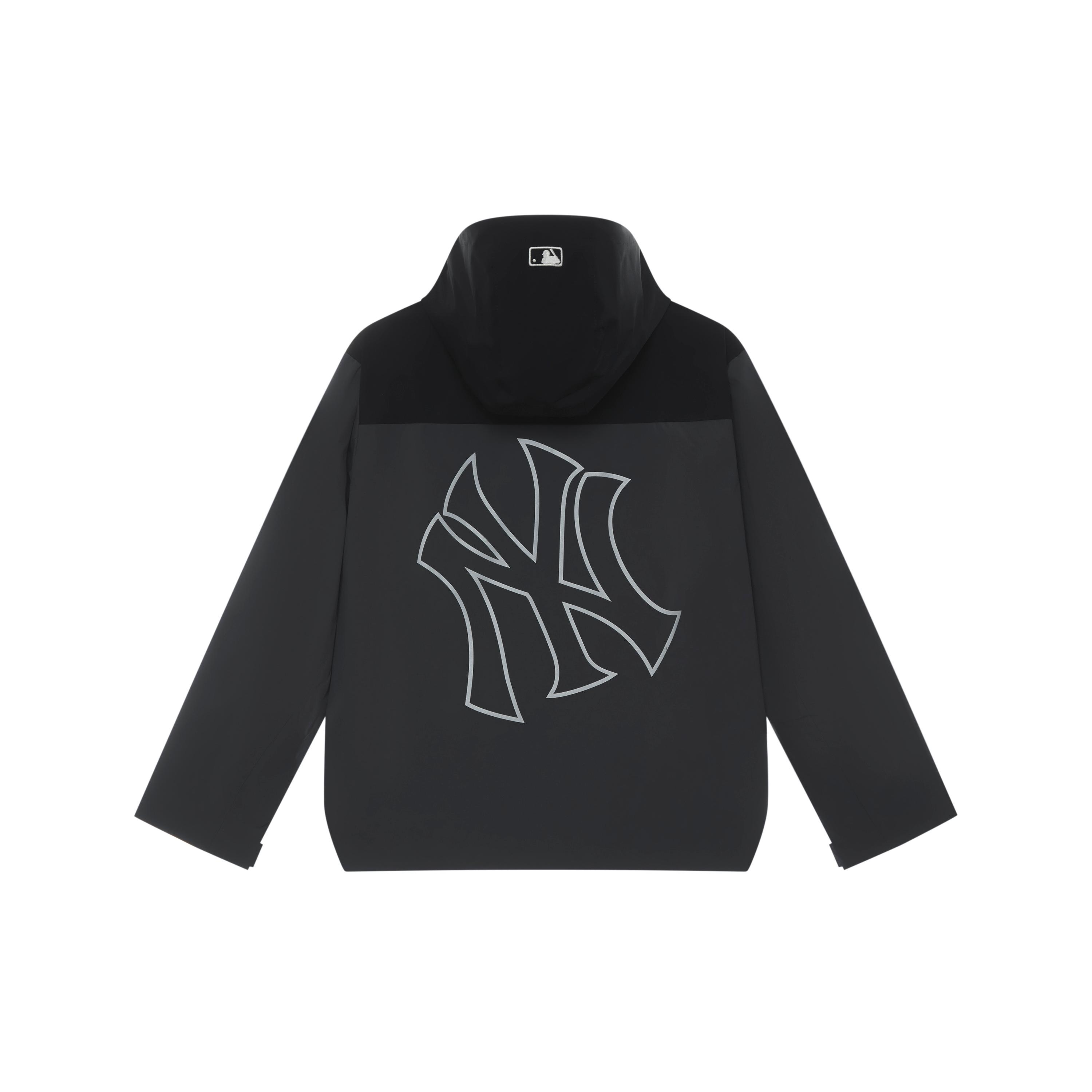 

New MLB New York Yankees Basic Collection 24FW Windproof Jacket Unisex Charcoal Gray 3AWJB0344-50CGS XXL