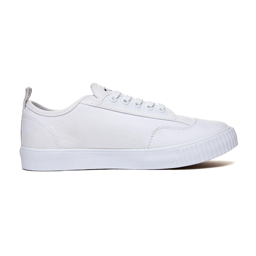 Feiyue Women'S Sneakers Fe Lo Ii Tl Webbing / White/Red/Green / Fus10008