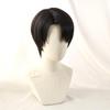 SUNXXCOS Attack on Titan Cosplay Wig, Heat-Resistant Wig, Costume Accessory (Levi Wig)