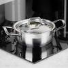 ANETT steel pot with lid 14 cm, 700 ml