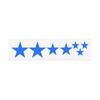 1 Sheets Mountain Bike Reflective Stickers Frame Wheel Rim Sticker Fluorescent Stars MTB Bicycle Reflector Decal Accessories