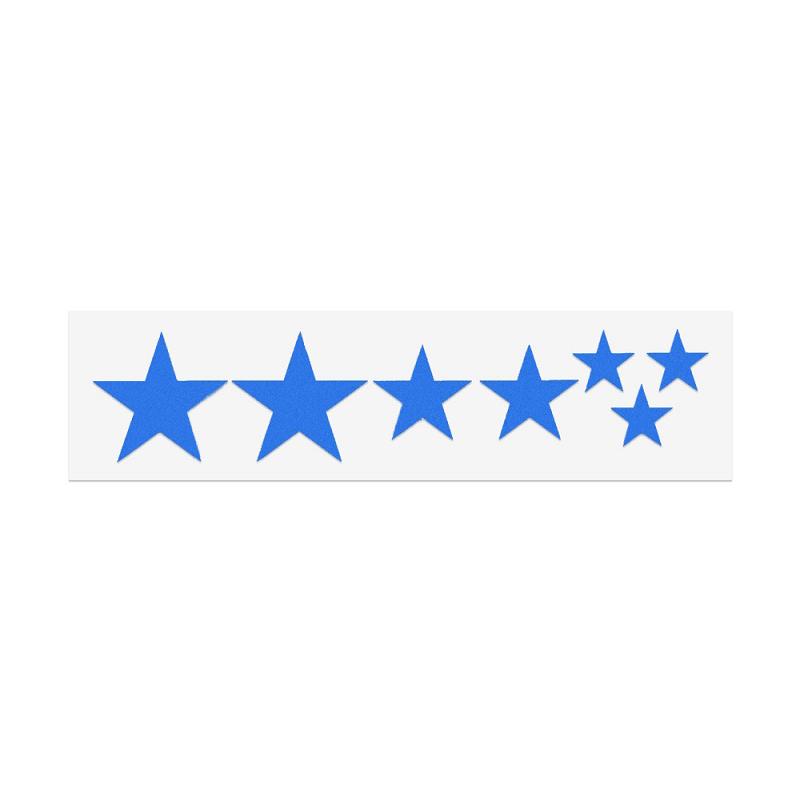 1 Sheets Mountain Bike Reflective Stickers Frame Wheel Rim Sticker Fluorescent Stars MTB Bicycle Reflector Decal Accessories