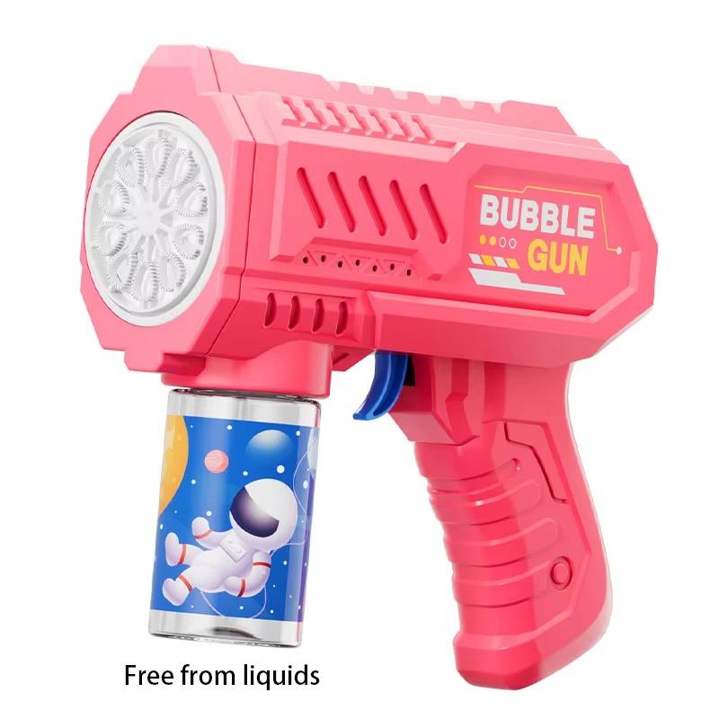 Flying Horse Unicorn Electric Bubble Gun,Colorful Porous Automatic Soap Blower With Lights Summer Outdoor Party Games Toys