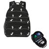 Funny T-Rex Dinosaur Print Student Backpack School Bag Hiking Travel Daypack for Boys Girls Fashion Bookbag Shoulder Bags