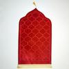 Soft Prayer Mat Thick Sponge Easy To Carry with Tassel Embossed Prayer Mat for Multiple Scenes