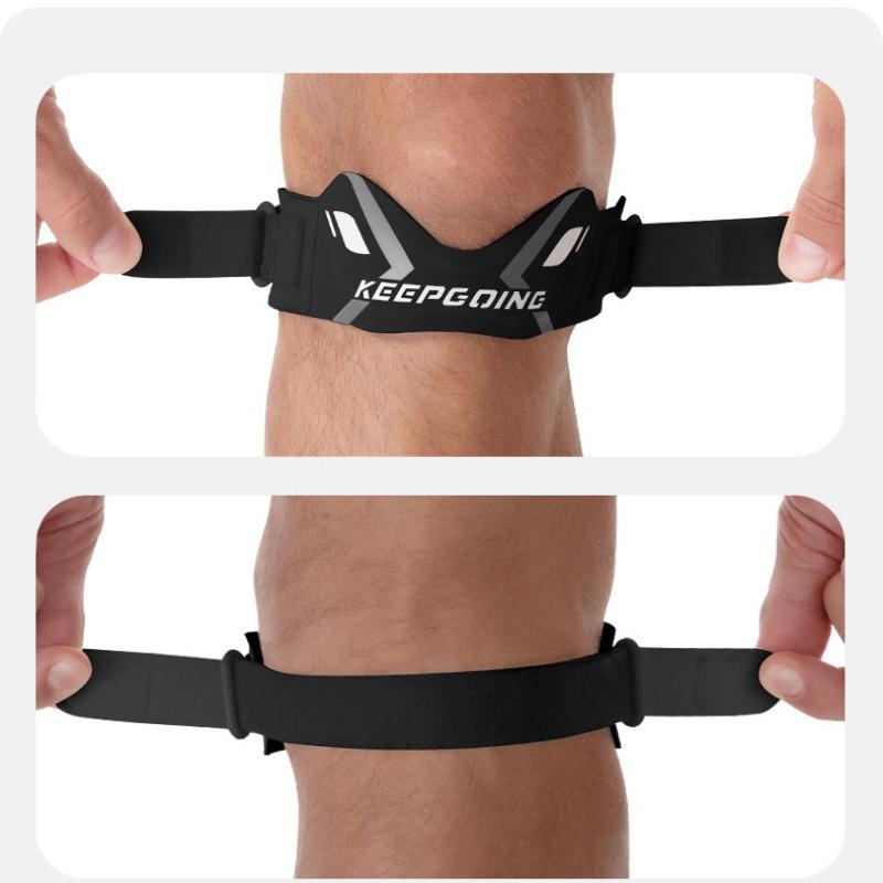 Patellar Tendon Support Strap, Adjustable Patella Band Stabilizer Knee Brace For Tendonitis, Basketball,Volleyball, Squats