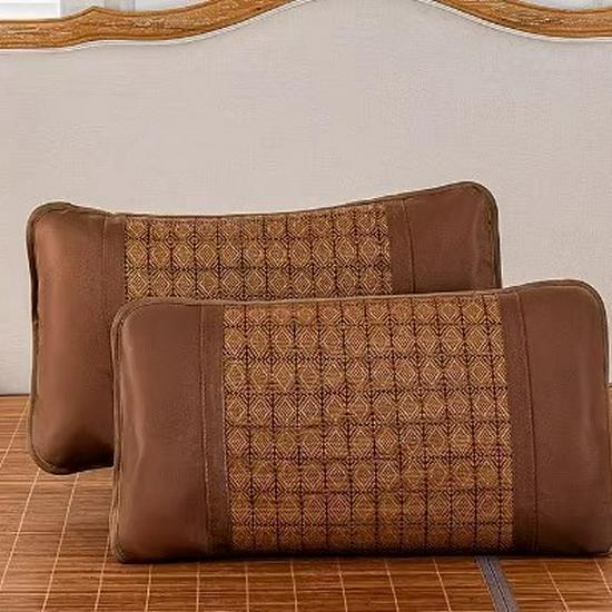 Sommer Kühl Rattan Kissenbezug Set - Erwachsene, Einzelbett, 2-teilig