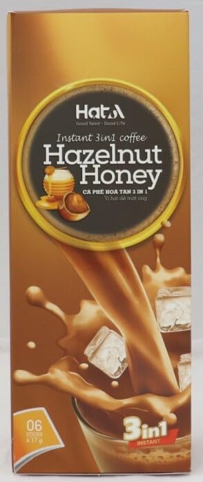 

Hat A Hazelnut Honey Coffee Растворимый кофе 18 г x 6 бутылок x 6 шт. В комплект входит оригинальное полотенце AVITAZ