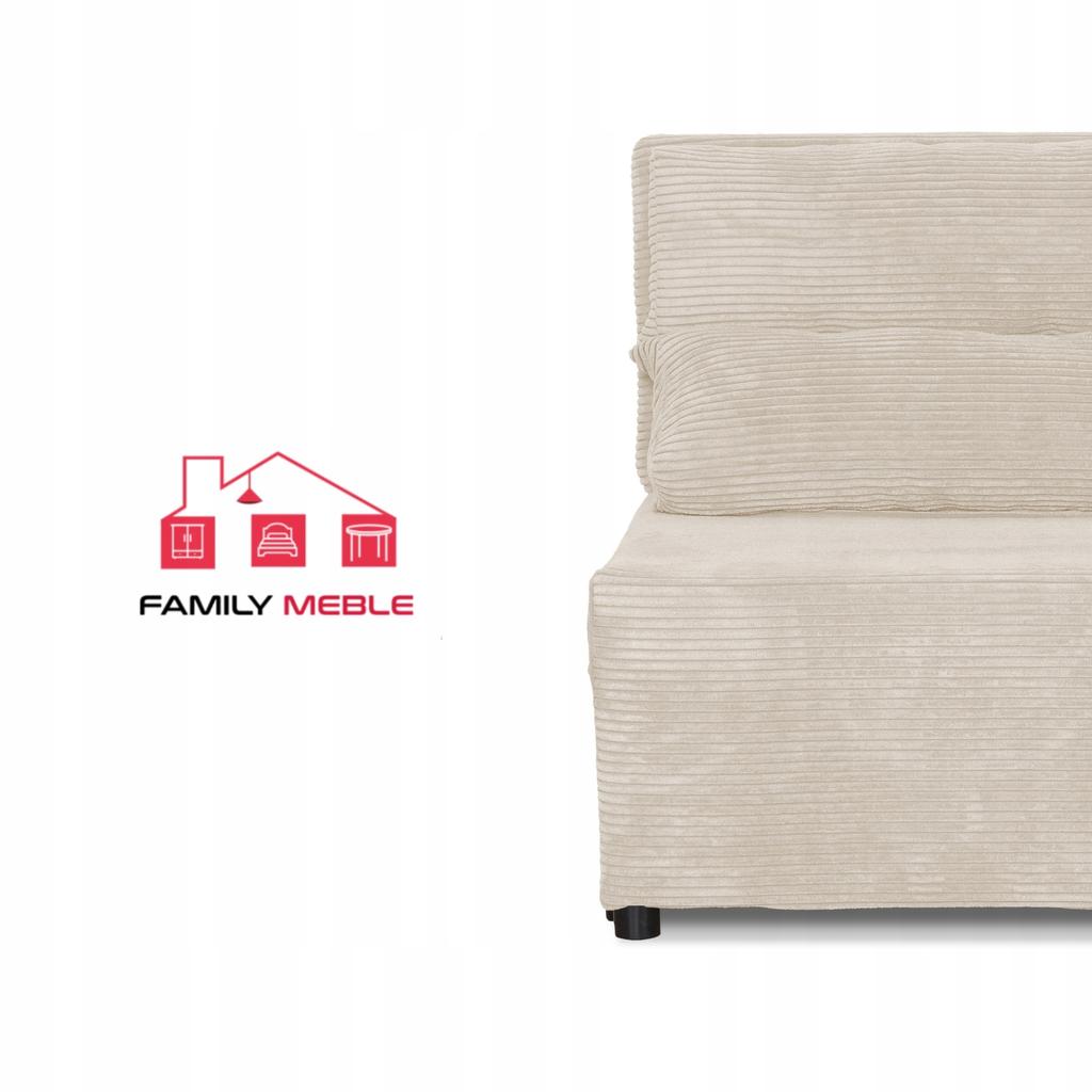 Fold-out Armchair Sleeping Function KIMO Bedding Container Family Furniture Beige