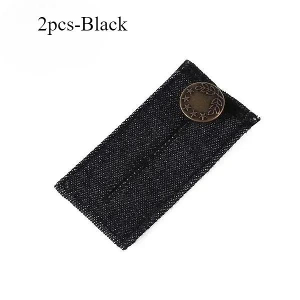 2pcs Seamless Jeans Waist Extension Buckle, Adjustable Waist Extender for Men'S And Women'S Jeans, Waist Extender. Buttons.