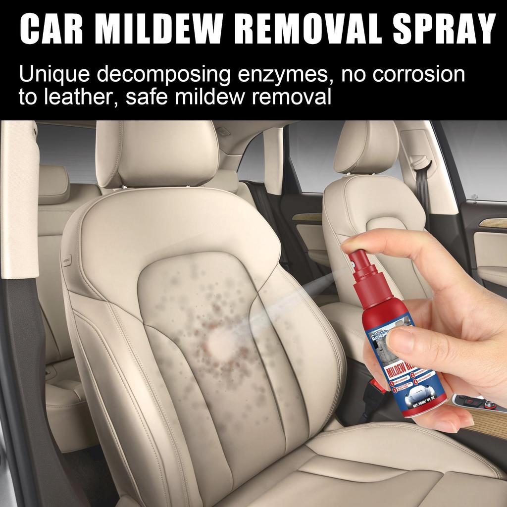 30ml Auto Schimmelentferner Auto Innenraum Schimmelige Sitze und Fußraum zur Schimmelreinigung und Wartungsspray