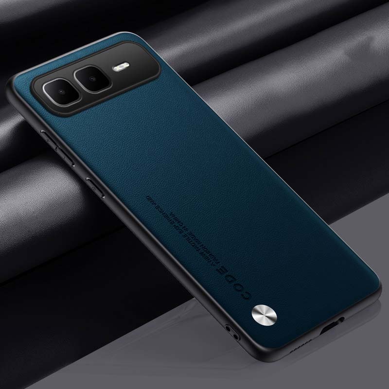 

EUCAGR For Infinix Smart 10 Plus Luxury PU Plain Skin Leather Silicone Phone Cases For Infinix Smart 10Plus Back Cover Coque Infinix Smart 10Plus зелений