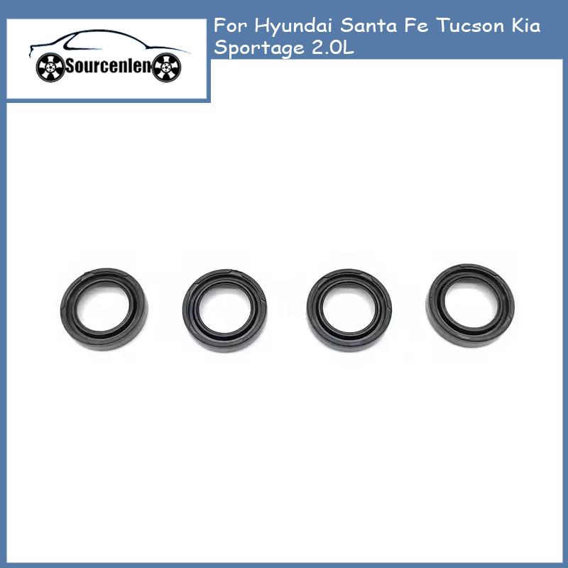 

Brand New 2244327000 22443-27000 4PCS Oil Seal Injector Shaft for Hyundai Santa Fe Tucson for Kia Sportage 2.0L
