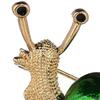 RUI RUI YU Dámská brož Pin Alloy Animal Brož šneka posetá diamanty