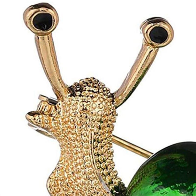 RUI RUI YU Women's  Brooch Pin  Alloy  Animal  Diamond-studded   Snail   Brooch