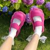 Pantofole Estive da Donna alla Moda con Fiori Carini da Spiaggia Sandali Mary Janes Eva Antiscivolo per Esterno Nuvole Ciabatte Mules Scarpe Sandali da Donna