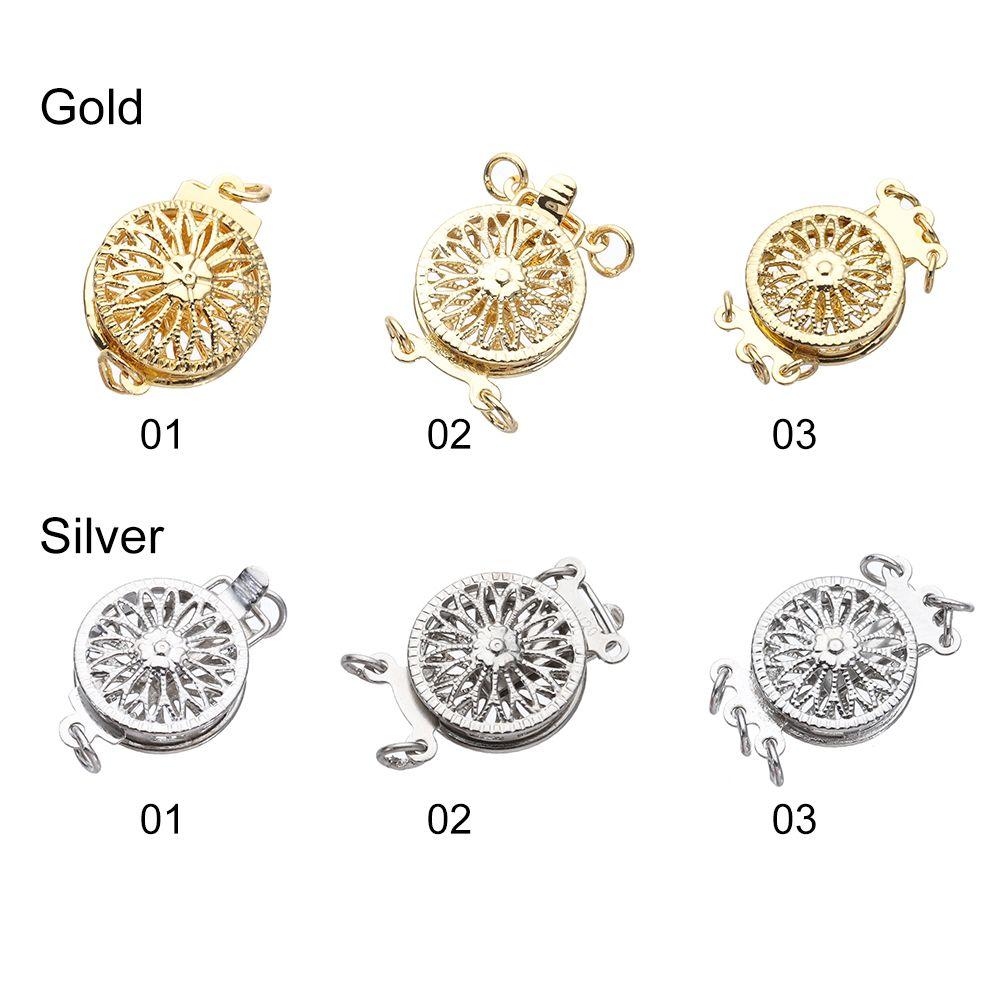Silver Color Gold Color with Lobster Multiple Bracelet Lock Connectors Layered  Clasps  Layering Clasp
